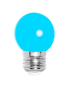 Лампа светодиодная E27 шар G45 1 Вт синий SBL G45B 01 E27 Smartbuy