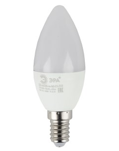 Лампа светодиодная E14 свеча B35 6 Вт нейтральный свет 480лм RED LINE B35 6W 840 E14 R Б0051057 Era