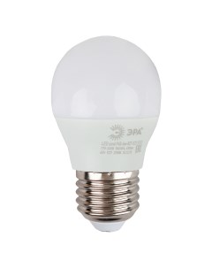Лампа светодиодная E27 шар P45 8 Вт нейтральный свет 640лм RED LINE P45 8W 827 E27 R Б0053028 Era