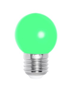 Лампа светодиодная E27 шар G45 1 Вт зеленый SBL G45G 01 E27 Smartbuy