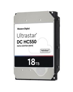 Жесткий диск HDD 18Tb Ultrastar DC HC550 3 5 7 2K 512Mb SATA3 WUH721818ALN604 Western digital