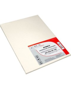 Самоклеящаяся бумага односторонняя глянцевая A4 100 листов белый PLG A4 100 Elp