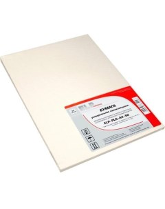 Самоклеящаяся бумага односторонняя глянцевая A4 50 листов белый PLG A4 50 Elp