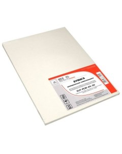 Самоклеящаяся бумага односторонняя матовая A4 50 листов белый PLM A4 50 Elp