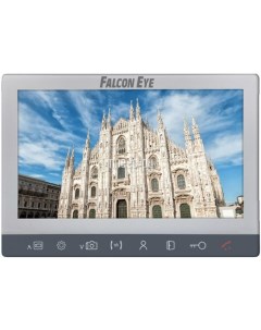 Видеодомофон 10 1 1024x600 поддержка панелей 2 шт белый белый MILANO PLUS HD Falcon eye