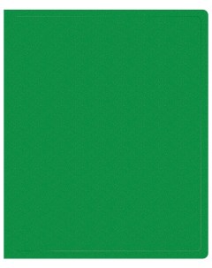 Папка на кольцах пластик зеленый ECB413 2RGREEN Buro