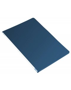 Папка с зажимом пластик синий PZ05CBLUE Бюрократ
