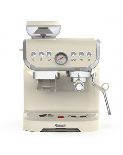 Кофеварка рожковая CM5000 1 56 кВт кофе молотый зерновой 2 л капучинатор бежевый Bq
