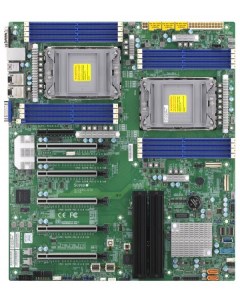 Материнская плата X12DPG QT6 2xSocket4189 iC621A 4xDDR4 6PCI Ex16 PCI Ex8 1xM 2 PCI E 10SATA3 RAID 0 Supermicro