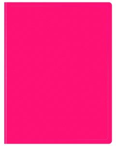 Папка пластик розовый DNE07V30PINK Бюрократ