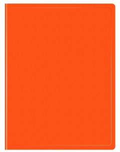Папка пластик оранжевый DNE07V30OR Бюрократ