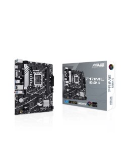 Материнская плата PRIME B760M K Socket1700 Intel B760 2xDDR5 DIMM PCI Ex16 4SATA3 7 1 ch 2 5GLAN 6 U Asus
