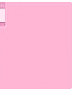 Папка пластик розовый аметист GEM60PIN Бюрократ