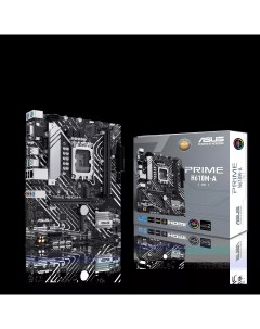 Материнская плата PRIME H610M A CSM Socket1700 Intel H610 2xDDR5 DIMM PCI Ex16 4SATA3 7 1 ch GLAN 4  Asus