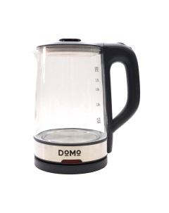 Чайник SML1803 2 2л 2 кВт стекло пластик прозрачный черный SML1803GL Domo