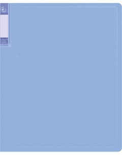 Папка пластик голубой топаз GEM60AZURE Бюрократ