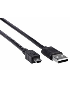 Кабель USB 2 0 Am Mini USB 2 0 Bm 1 8 м черный ACU215A ACU215A 1 8M Iopen