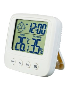 Метеостанция температура в помещении влажность в помещении белый Izel PF_C3665 Perfeo