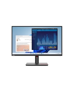 Монитор 27 ThinkVision T27p 30 IPS 3840x2160 16 9 350кд м2 4 мс 178 178 HDMI DisplayPort USB Type C  Lenovo