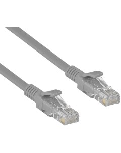 Патч корд UTP кат 5e 2 м RJ45 RJ45 серый CCA 5 шт UTP RJ45 RJ45 5e 2M GY EX138962RUS 05 Exegate