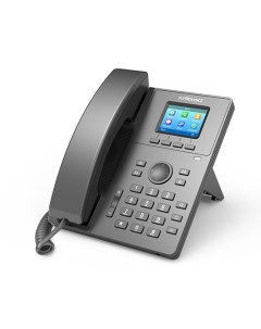 VoIP телефон P11P 2 линии 2 SIP аккаунта цветной дисплей PoE серый P11P Flyingvoice