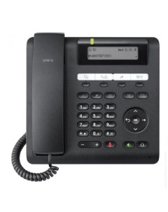 VoIP телефон OpenScape CP200 монохромный дисплей PoE черный L30250 F600 C426 Unify