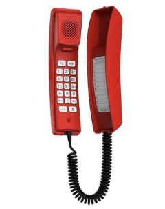 VoIP телефон H2U 2 SIP аккаунта PoE красный H2U RED Fanvil