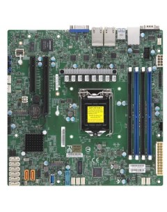 Материнская плата X11SCH LN4F 1xSocket1151v2 iC246 4xDDR4 PCI Ex16 PCI Ex8 2xM 2 PCI E 8SATA3 RAID 0 Supermicro