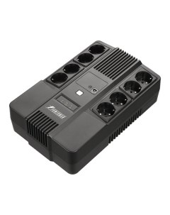 ИБП Brick 850 PLUS 850 VA Schuko RJ45 розеток 8 USB черный 6188712 Powerman