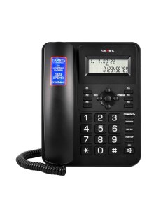Стационарный телефон TX 264 черный TX 264 Texet