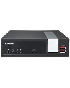 Неттоп-платформа Shuttle XPC Slim, Intel Celeron N4505 2 ГГц 2xDDR4 SODIMM, 1x2.5" HDD/SSD, 1xM.2 SSD, WiFi, черный (74R-DL20N-016-SCT-001)