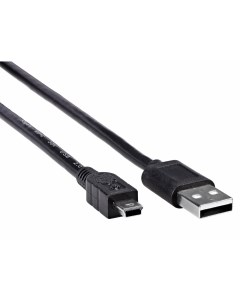 Кабель USB(Am)-Mini USB(Bm), 3 м, черный, iOpen ACU215A (ACU215A-3M) Iopen