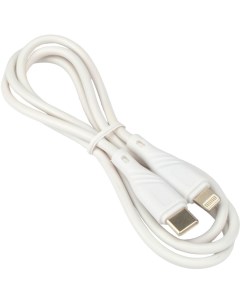Кабель USB Type C m Lightning 8 pin m быстрая зарядка 2 1А 1 м белый CCB USB2 CMAPO1 1MW CCB USB2 CM Cablexpert
