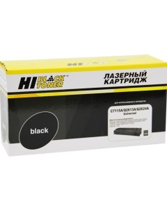 Картридж лазерный HB C7115A Q2613A Q2624A C7115A Q2613A Q2624A черный 2500 страниц совместимый для L Hi-black