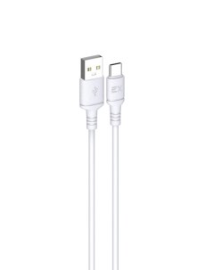 Дата кабель USB 2 0 Am USB Type C m 3А 1 м белый EX K 1506 EX K 1506 Exployd
