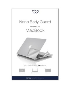 Защитная пленка для MacBook Air 13 Silver Wiwu