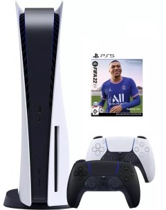 Игровая приставка PlayStation 5 2 й геймпад игра FIFA 22 Европа EU Sony