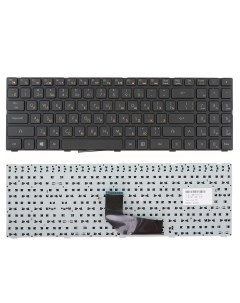 Клавиатура для ноутбука DNS 0158644 0162830 черная с рамкой Azerty