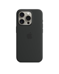 Чехол iPhone 15 Pro Silicone Case with MagSafe Black Apple