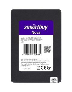 SSD накопитель Nova mk1 2 5 480 ГБ SBSSD480 NOV 25S3 Smartbuy