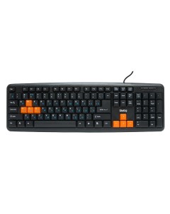 Проводная клавиатура KS 020U Black Orange Dialog