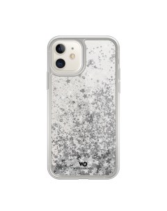 Чехол Sparkle для iPhone 11 серебряные звезды 805101 White-diamonds