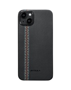 Чехол Fusion Weaving MagEZ Case 4 с Magsafe для iPhone 15 Plus кевлар FR1501M Pitaka