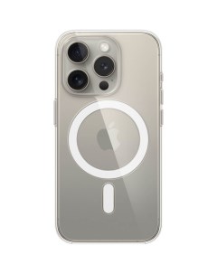 Чехол для iPhone 15 Pro Clear Case Magsafe прозрачный Apple