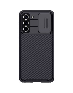 Чехол для Samsung Galaxy S21 FE с защитой камеры CamShield Pro Case Черный Nillkin