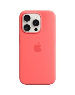 Чехол для iPhone 15 Pro Silicone Case Magsafe спелый нектарин Apple