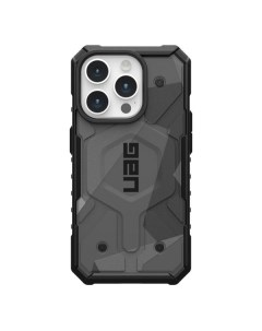 Чехол Pathfinder SE с Magsafe для iPhone 15 Pro земляной камуфляж Geo Camo Uag