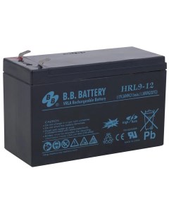 Аккумуляторная батарея для ИБП HRL 9 12 12В 9Ач Bb