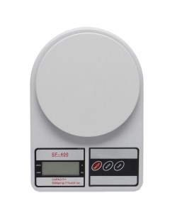 Весы кухонные Electronic SF 400 белый Nobrand