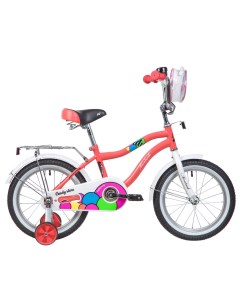 Велосипед детский двухколесный CANDY 16 коралловый Novatrack